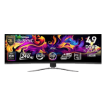 MSI MPG 491CQPX QD-OLED 49" DQHD 240Hz Curved Gaming Monitor