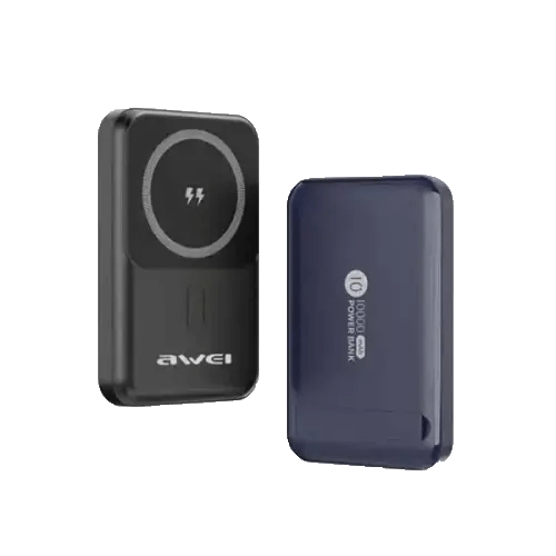 p139k-01-500x500 Awei P139K 10000mAh 22.5W Magnetic Wireless Power Bank