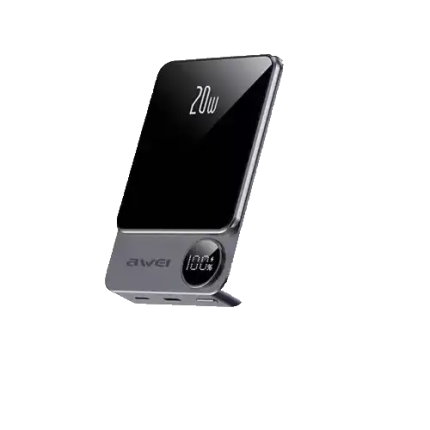 Awei P39K 10000mAh 20W PD Magnetic Wireless Power Bank