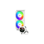 Redragon CCW-1019 240mm AIO White Liquid CPU Cooler Display - Image 4