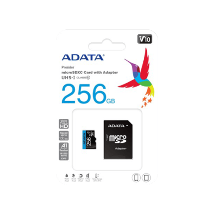 Adata Premier 256GB MicroSDXC UHS-I Memory Card