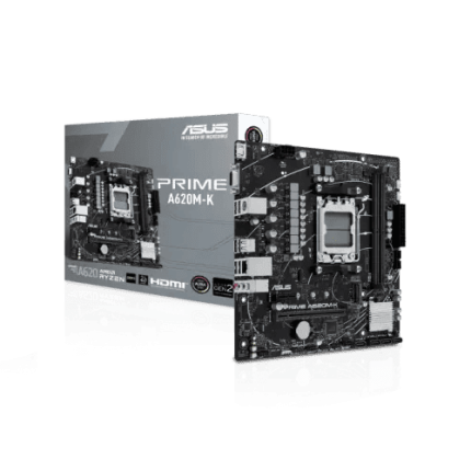 Asus PRIME A620M-K AM5 mATX Motherboard
