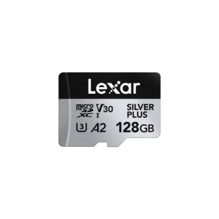 Lexar SILVER PLUS 128GB microSDXC UHS-I Memory Card