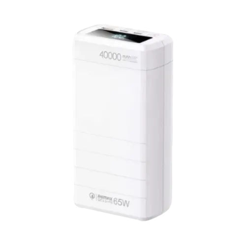 rpp-310-white-500x500 (1) Remax RPP-310 Dinba 40000mAh 65W Fast Charging Power Bank