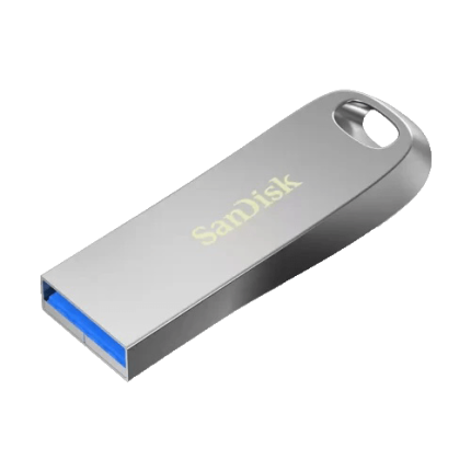 SanDisk Ultra Luxe 512GB USB 3.1 Metal Silver Pen Drive