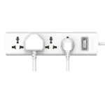 Huntkey SZM401 4 Port Socket 2Core Cable Power Strip - Image 2