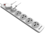 Huntkey SZN601 6 Port 3 Pin Power Strip with Surge Protection - Image 2