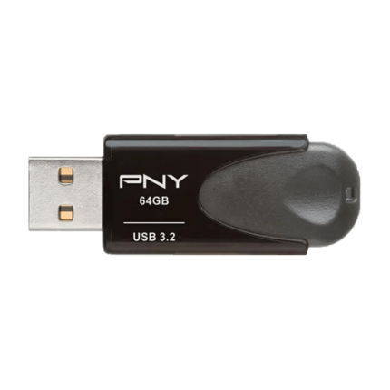 PNY Elite Turbo Attache 4 64GB USB 3.2 Flash Drive