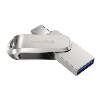 SanDisk Ultra Dual Drive Luxe 128GB USB Type-C Pen Drive