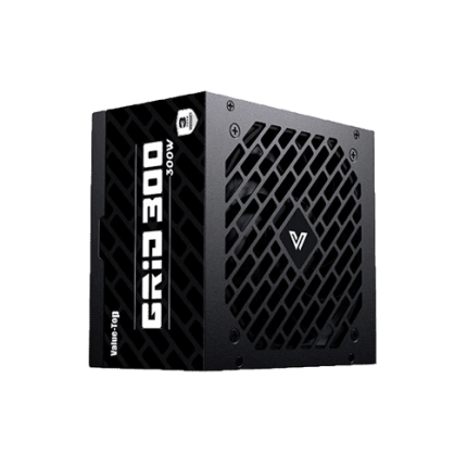 Value Top GRID 300 Real 300W ATX Non Modular Black Power Supply