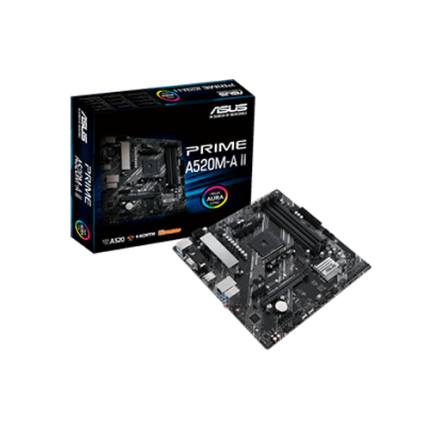Asus PRIME A520M-A II AM4 micro ATX Motherboard