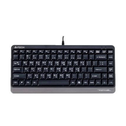 A4TECH FK11 USB Mini Keyboard With Bangla Black